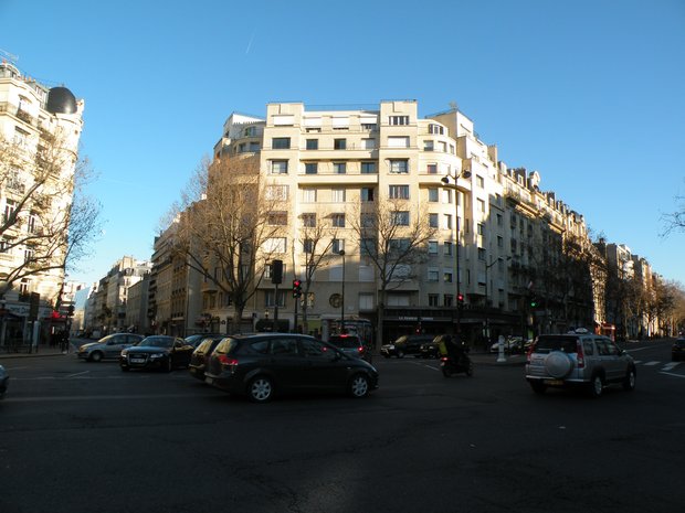  carrefour rue de Sèvres, boulevard Montparnasse